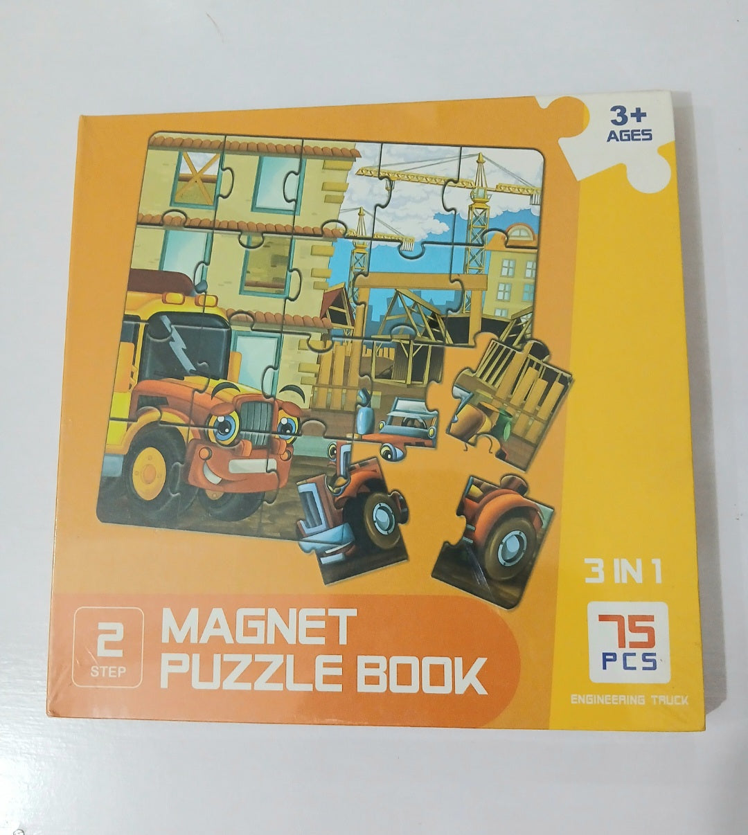 3 in 1 Magnetic Puzzle Book (Code:810)