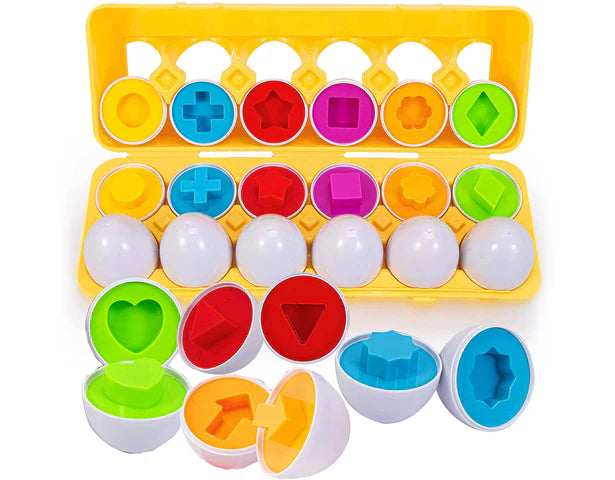 Shape and Colour Matching Eggs (Code:685)