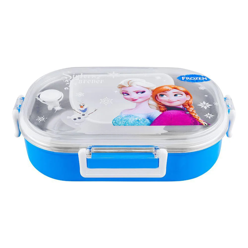Tedemei Disney Frozen Stainless-Steel Blue Lunch Box, 710ml, LB03