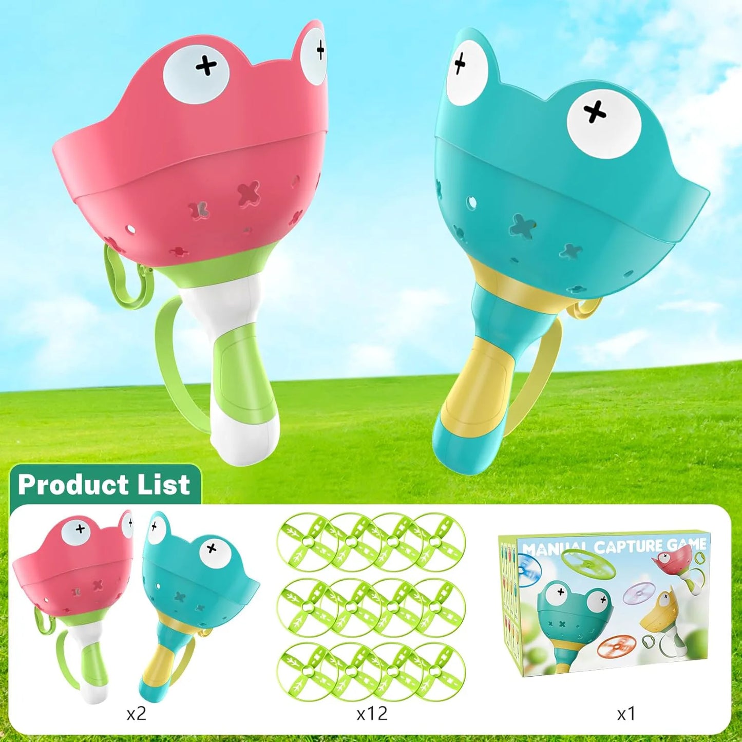 Flying Disc Launcher for 2 players (Code:1100)
