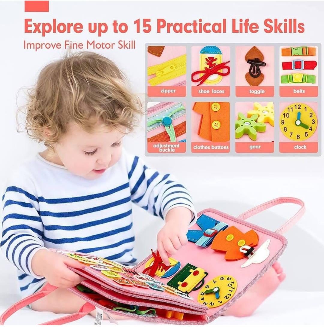 Busy Book- 8 Pages (Code: 2349)