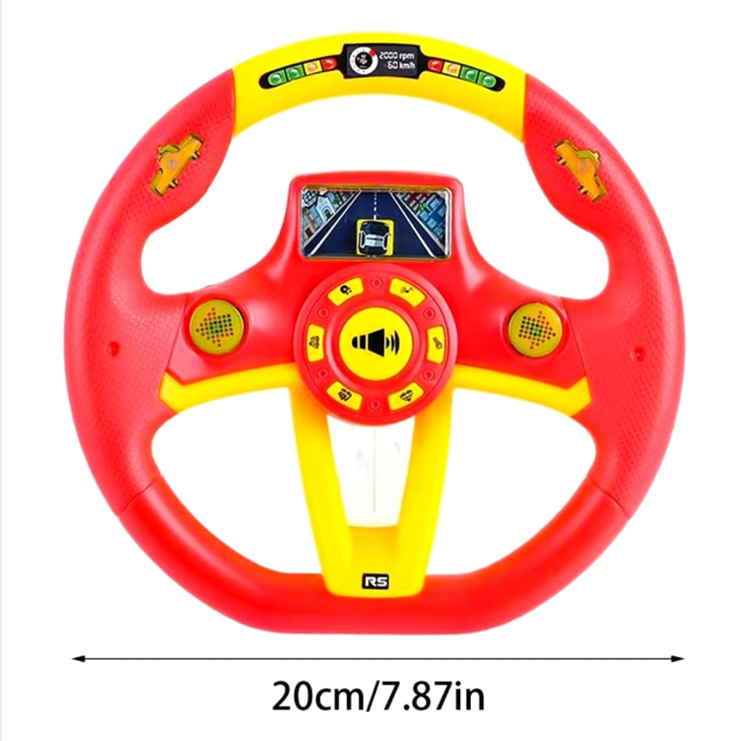 Simulation Steering Wheel (With Lights & Music) (Code:950)