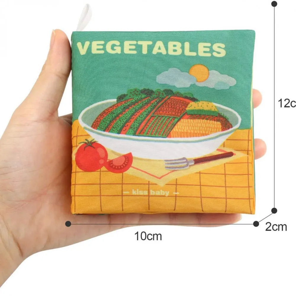 Crinkle Cloth Books for Babies (Set of 6 Book) (Code:1418)