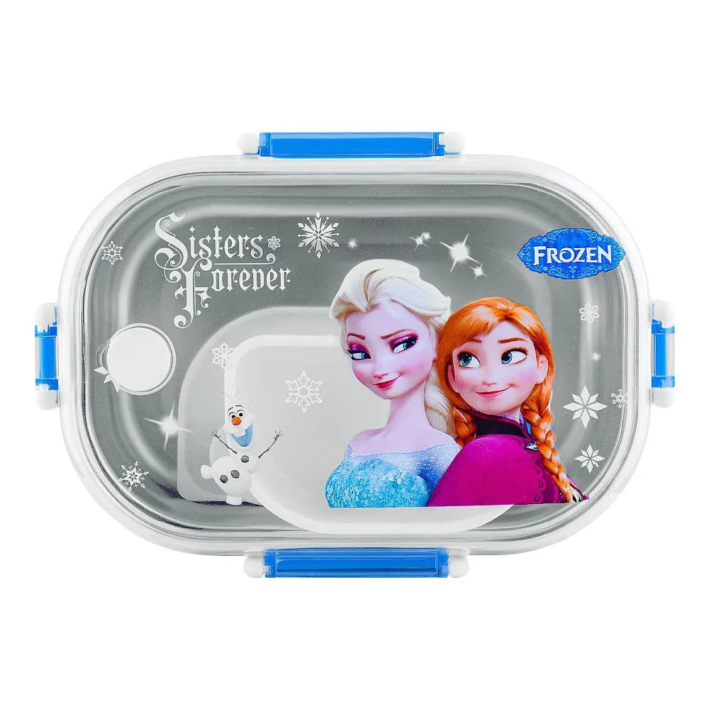 Tedemei Disney Frozen Stainless-Steel Blue Lunch Box, 710ml, LB03