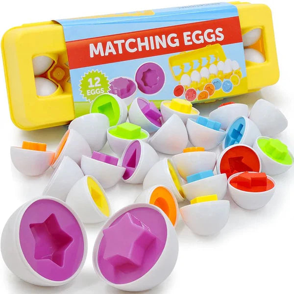 Shape and Colour Matching Eggs (Code:685)