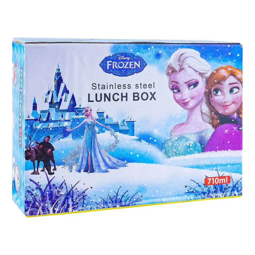 Tedemei Disney Frozen Stainless-Steel Blue Lunch Box, 710ml, LB03