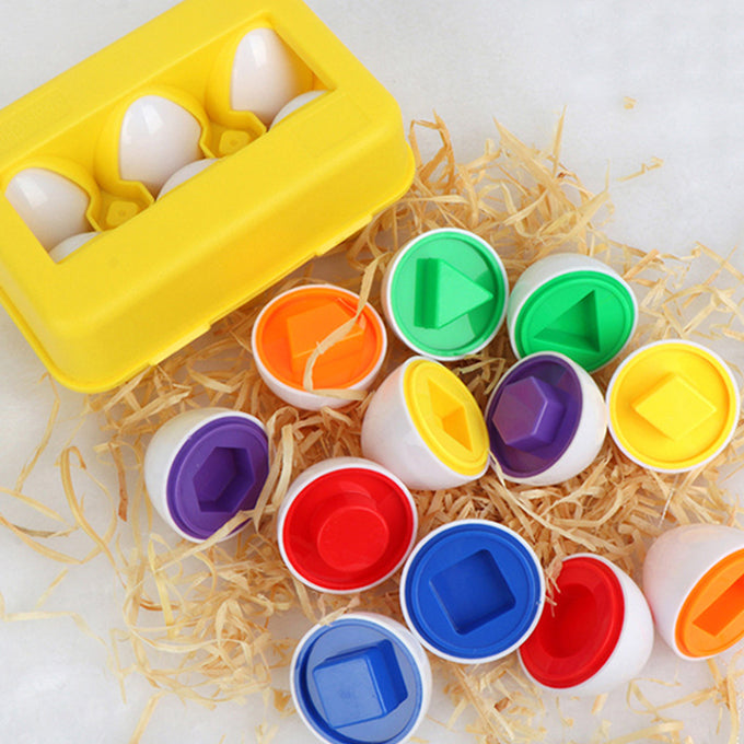 Shape and Colour Matching Eggs (Code:685)