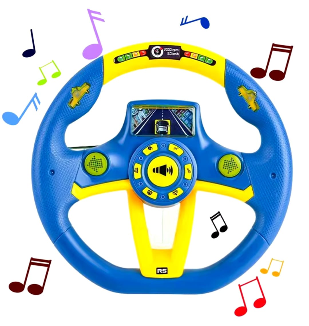 Simulation Steering Wheel (With Lights & Music) (Code:950)