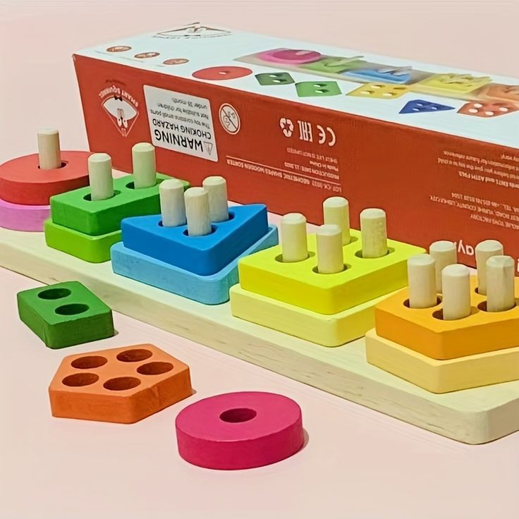 Geometric Shapes Wooden Sorter (Code:700)