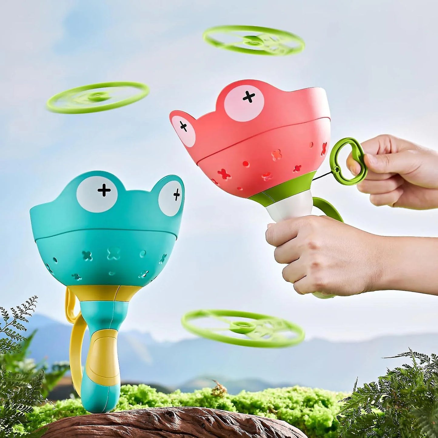 Flying Disc Launcher for 2 players (Code:1100)