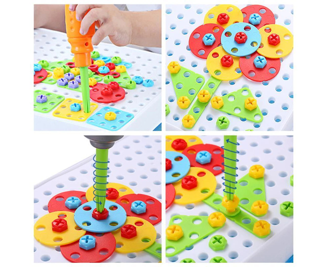 Drilling Screw 3d Creative Mosaic Puzzle (Code:1900)