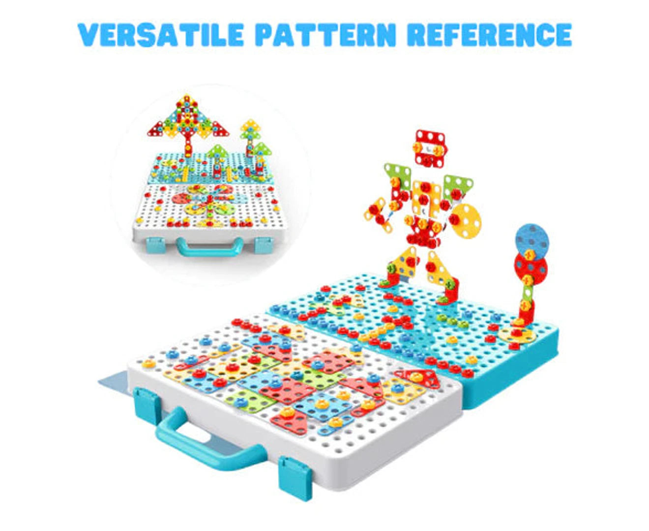 Drilling Screw 3d Creative Mosaic Puzzle (Code:1900)
