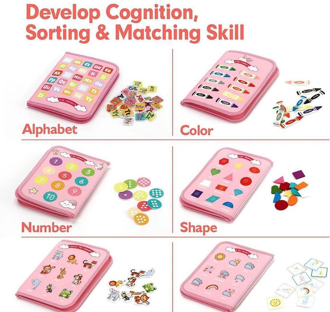 Busy Book- 8 Pages (Code: 2349)