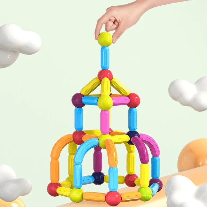 Magnetic Sticks & Balls 84 Pcs (Code: 2700)