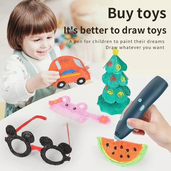 3D Drawing Pen (Code:1950)