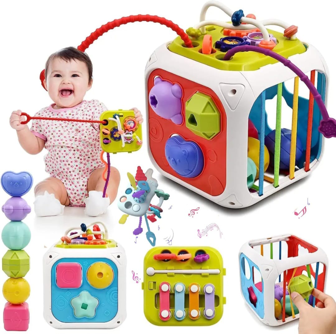 Activity Cube Box - 7 in 1 (Code: 1650)