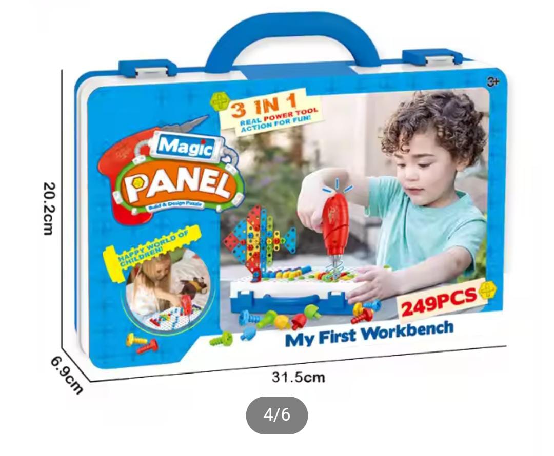 Drilling Screw 3d Creative Mosaic Puzzle (Code:1900)