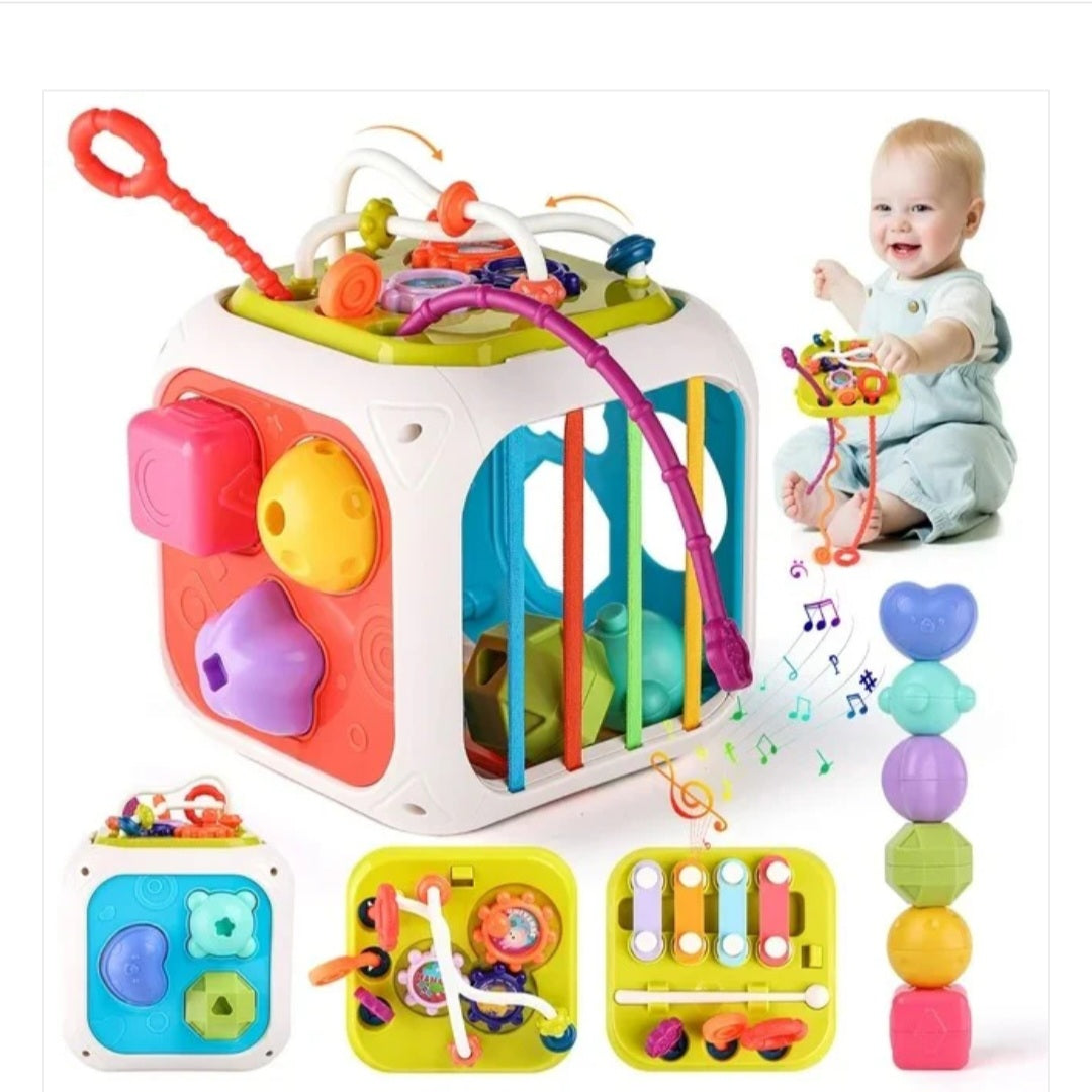 Activity Cube Box - 7 in 1 (Code: 1650)
