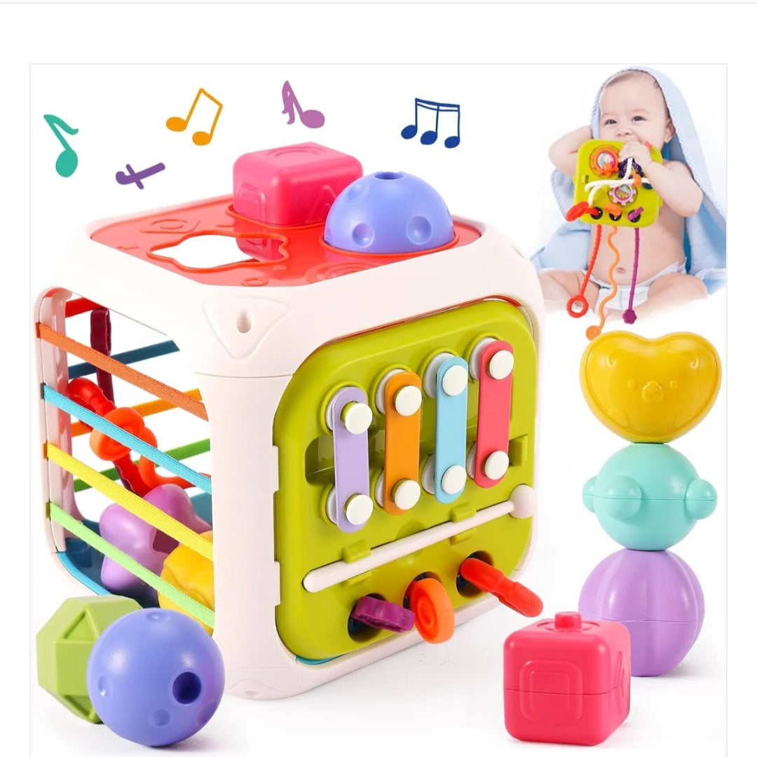 Activity Cube Box - 7 in 1 (Code: 1650)