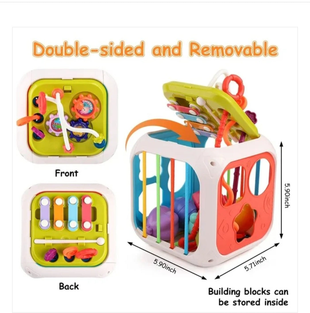 Activity Cube Box - 7 in 1 (Code: 1650)