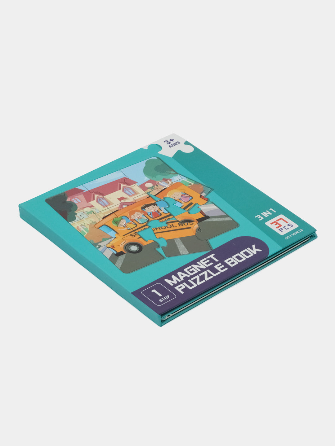 3 in 1 Magnetic Puzzle Book (Code:810)