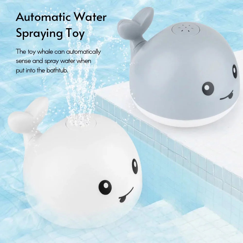 Water Spray Fish Toy with LED Lights. (Code: 920)