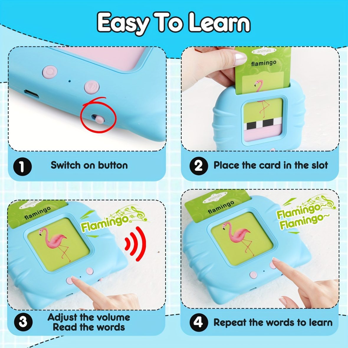 Flash Card Reader (Rechargeable) (Code: 685)