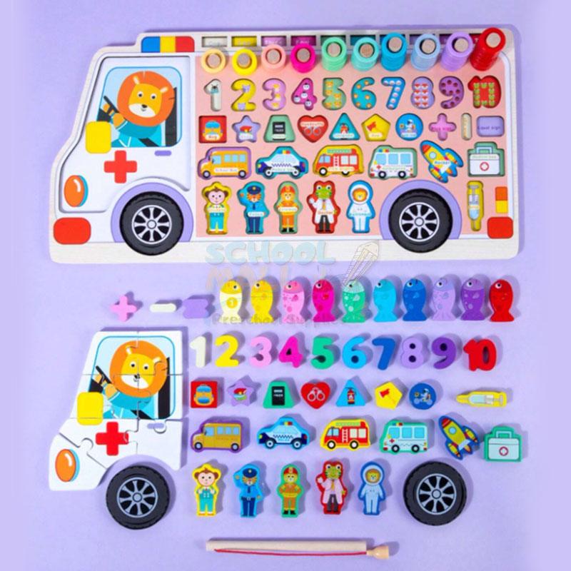 6 in 1 Multifunctional Algorithmic Board (Code:2350)
