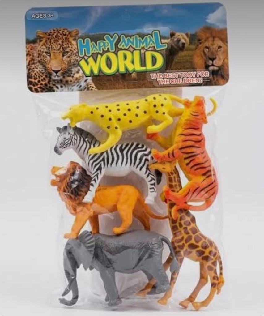 Jungle Animals Set-6Pcs
