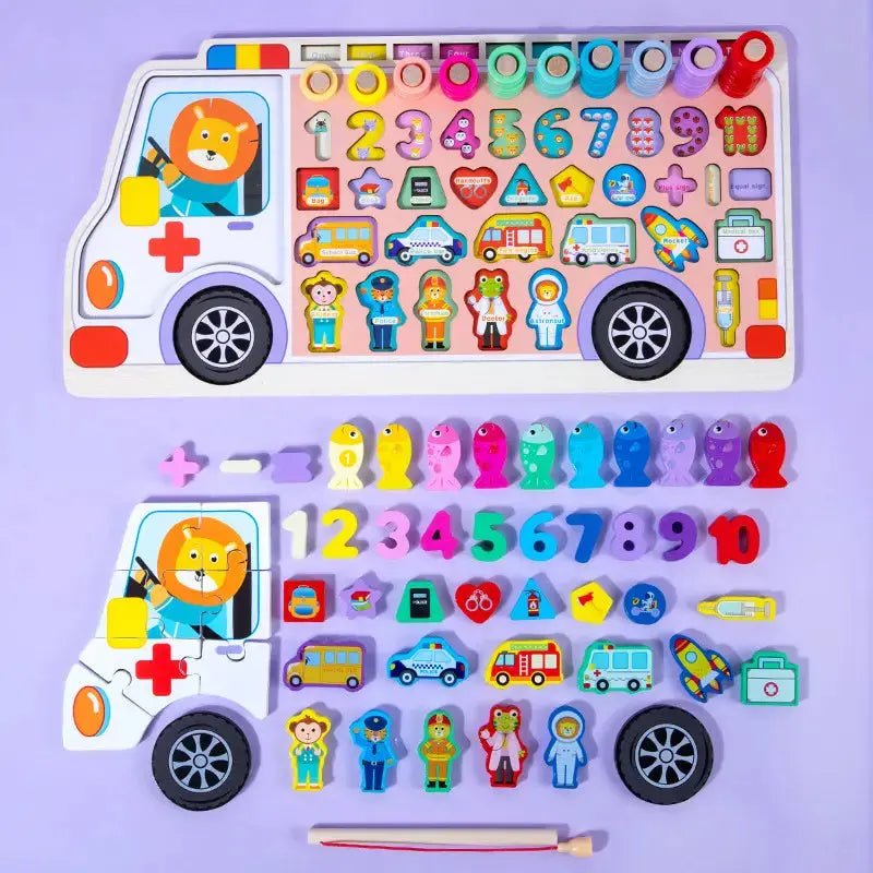 6 in 1 Multifunctional Algorithmic Board (Code:2350)