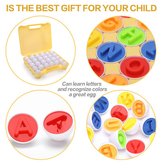 ABC Matching Eggs 26 Pcs (Code:2350)