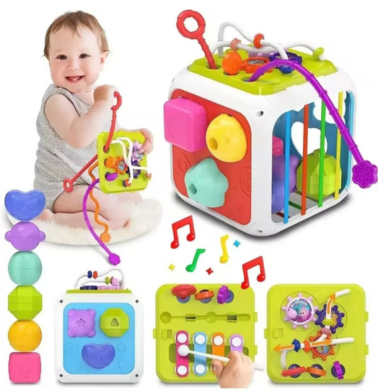 Activity Cube Box - 7 in 1 (Code: 1650)