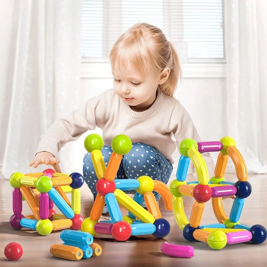 Magnetic Sticks & Balls 84 Pcs (Code: 2700)