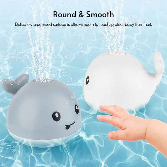 Water Spray Fish Toy with LED Lights. (Code: 920)