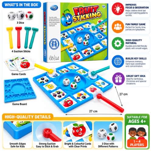 Fruit Sticking Game