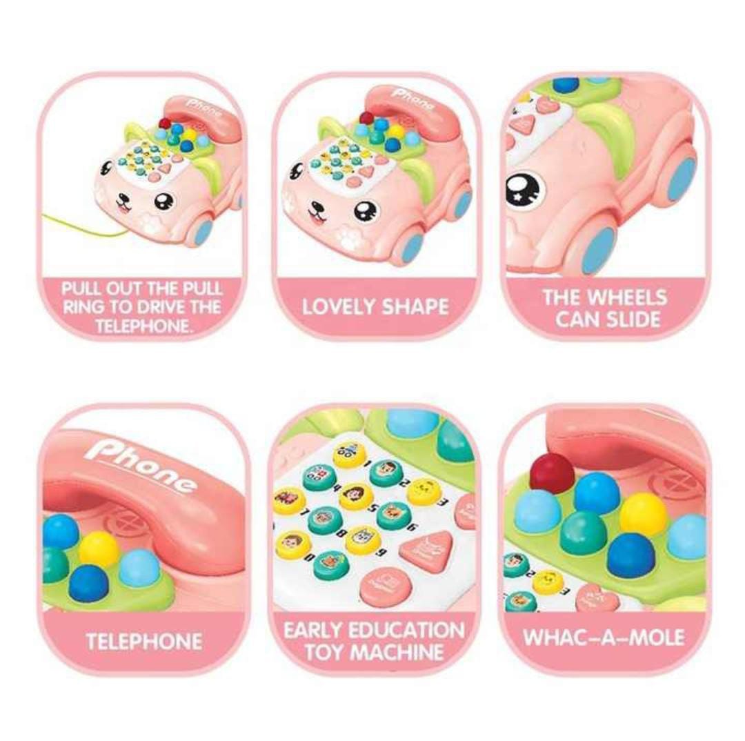 Multifunctional Phone Cart (Code:1050)