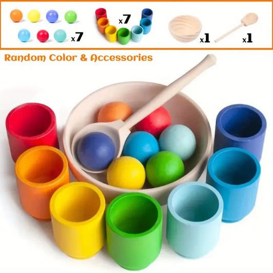 Wooden Colour Sorting Toy (Code:1200)